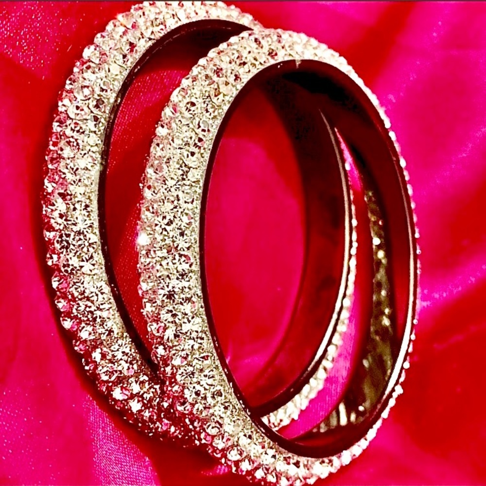 Sparkling Blinged Out Crystal Encrusted Bracelets